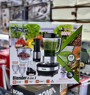 DSP 6-in-1 Multifunctional Blender & Food Processor