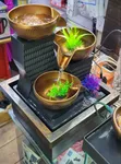 Table-Top Water Fountain with LED Lights - 1