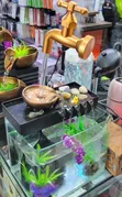 Golden Table Top Fountain - 2