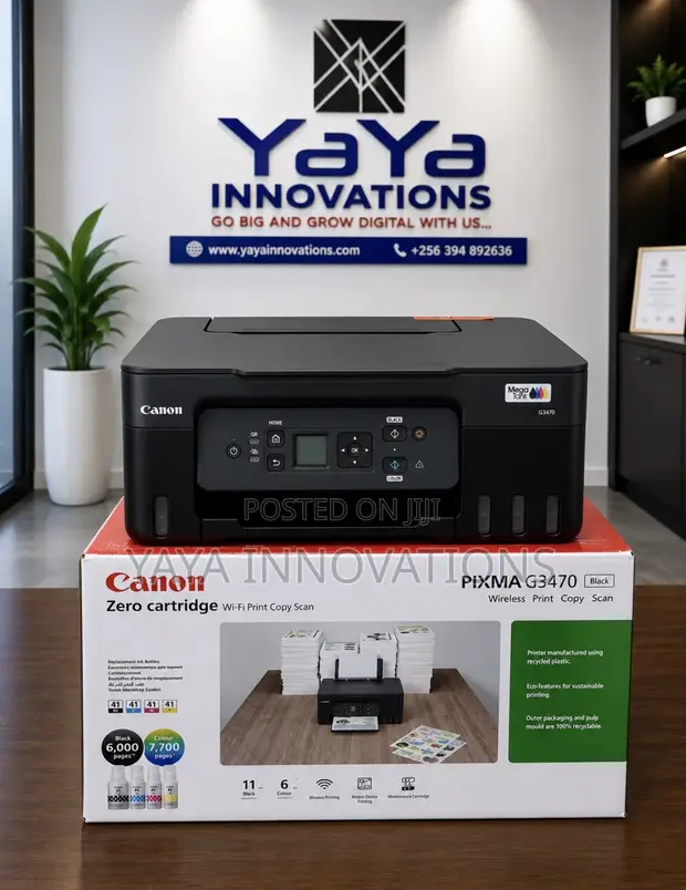 Canon Pixma G3470 All-in-One Wi-Fi Printer - 1