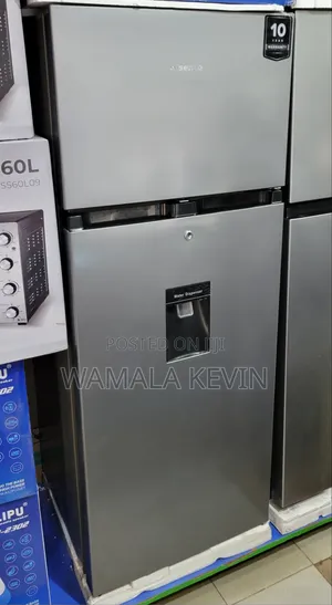 Hisense 270L Double-Door Refrigerator with Water Dispenser