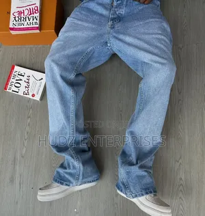 Sky Blue Jeans - Baggy Fit