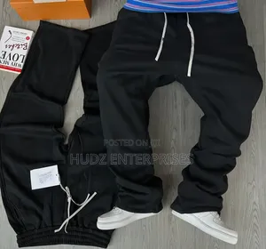 Baggy Black Pants - High Quality