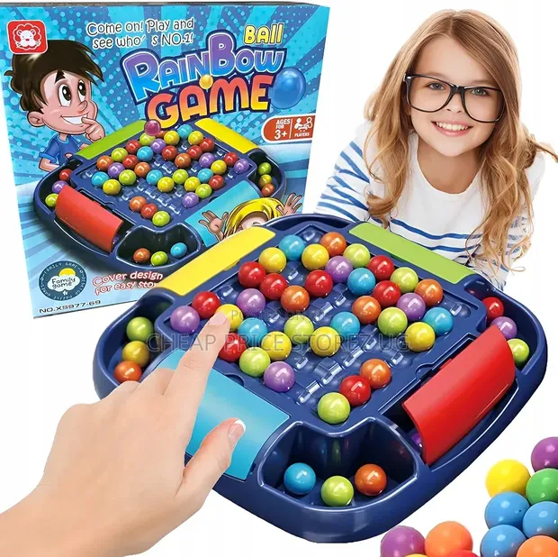Rainbow Ball Strategy Game for Kids - 1