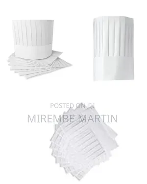 10 Pieces Disposable Chef Hats