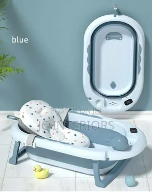 Foldable Baby Bath Tub with Temperature Display