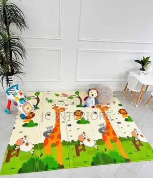 Foldable XPE Baby Play Mat with Height Chart