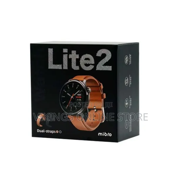 Mibro Lite 2 Smartwatch - AMOLED HD, Metal Body, Bluetooth Call - 1
