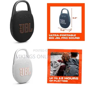 JBL Clip 5 Ultra-Portable Waterproof Bluetooth Speaker