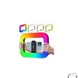 RGB LED Video Ring Light with Smartphone Rig Kit - 2