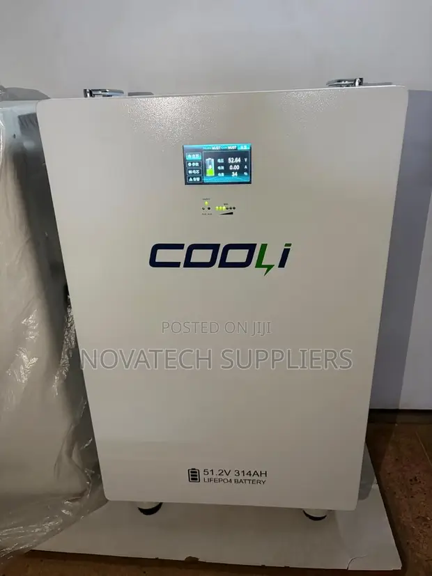 Cooli 16kWh High Capacity Lithium Battery for Solar Systems - 1