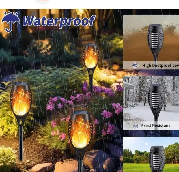 XF-LED Solar Torch Light - 1