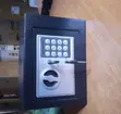 Digital Cash Safe Box with PIN Code & Keys, 6.6L Steel - 2