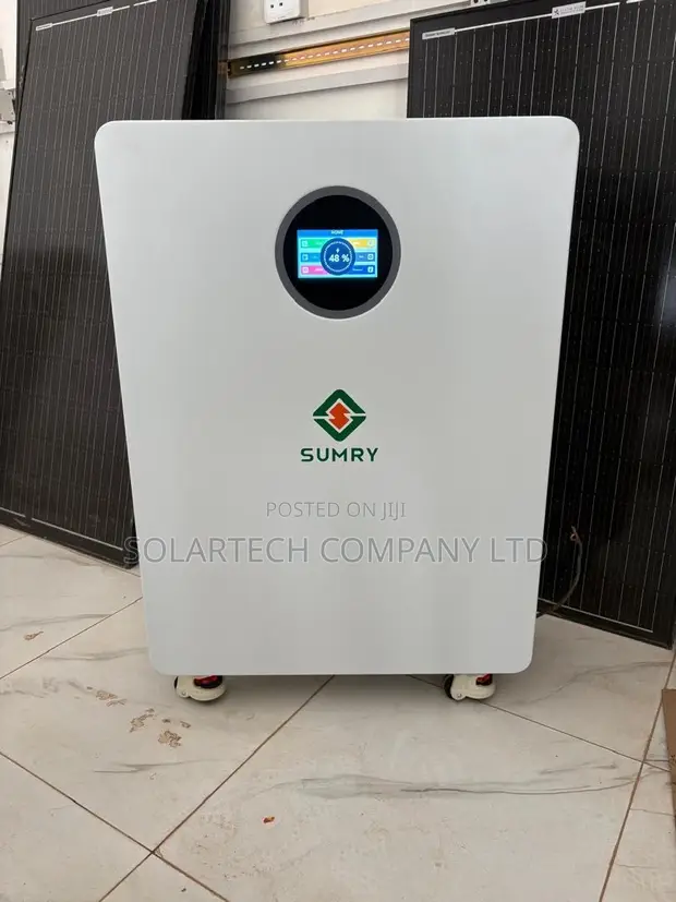 Sumry 10kWh 51.2V Deep Cycle Solar Battery with Smart BMS - 1