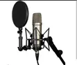 Professional Microphone Pop Filter with Gooseneck Clip Holder - 2