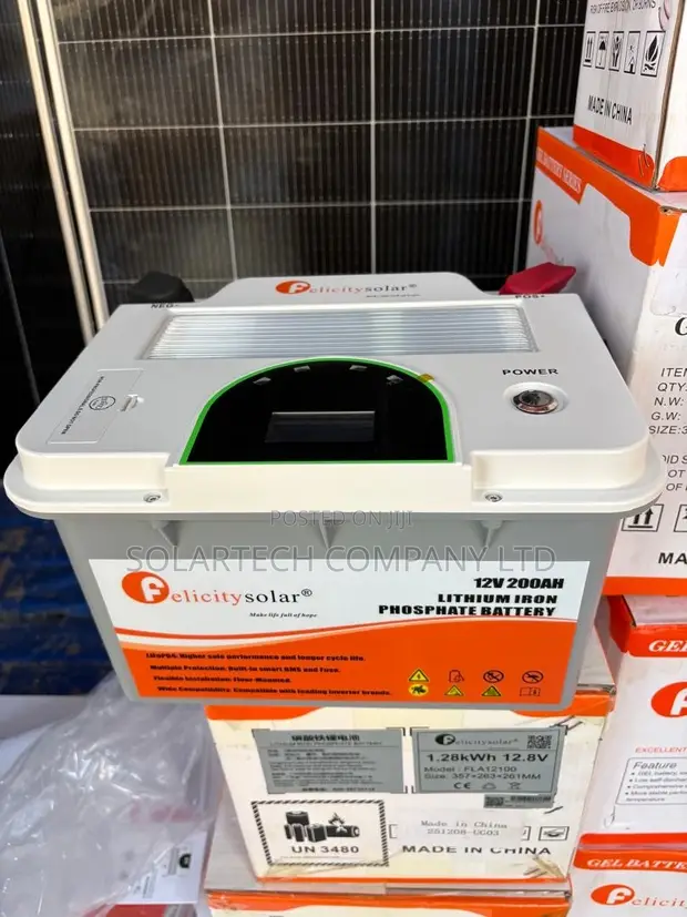 Felicity 2.56kWh Lithium Iron Phosphate Battery Smart BMS - 1