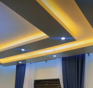 Gypsum Ceiling Design Services - Arua Hotel