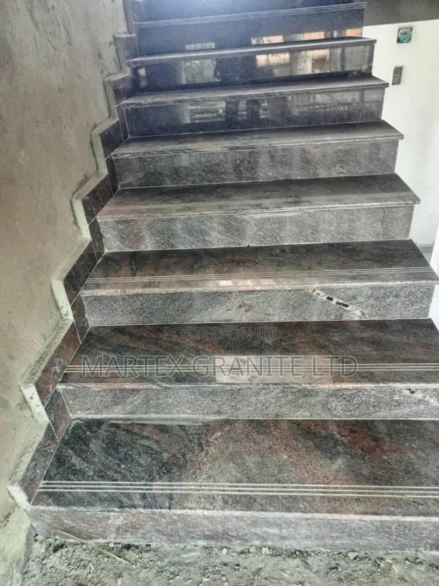 Granite & Marble Staircase Finishing - Supply & Installation - 1