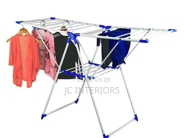 Foldable Clothes Drying Rack - Indoor/Outdoor - 1
