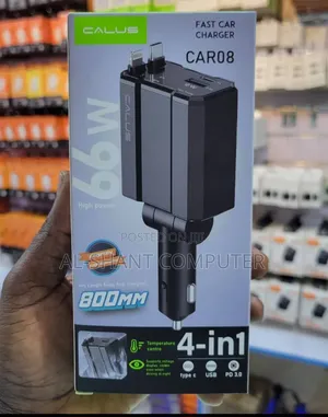 Calus 4-in-1 Fast Car Charger (66W)