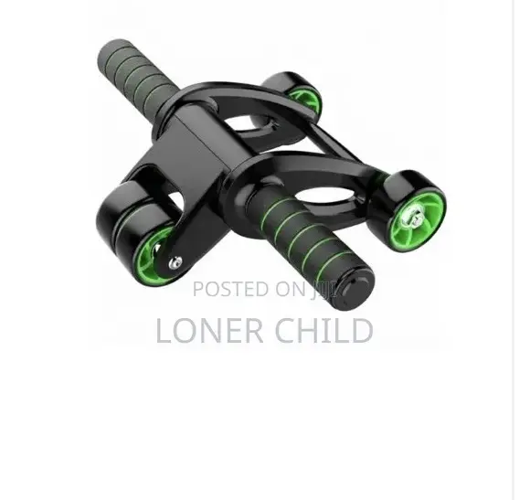 4-Wheel Foldable Abdominal Exercise Roller - 1