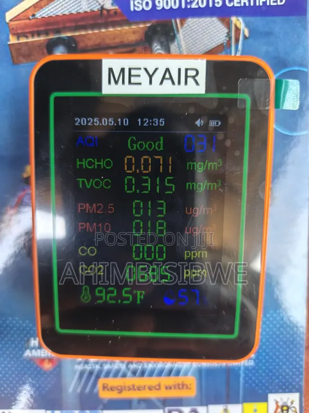 MEYAIR Air Quality Meter - 12-in-1 Tester - 1