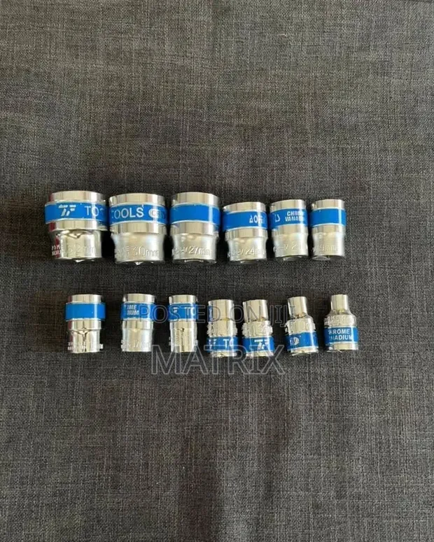 Box Spanner Socket Set (1/2" Drive, Metric) - 1