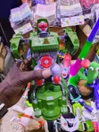 2-in-1 Automatic Transforming Robot Tank Toy with Lights & Music - 2