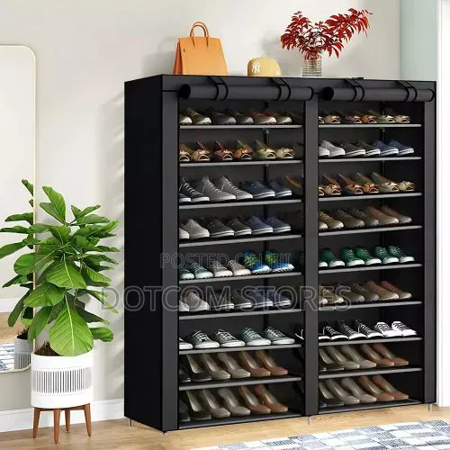 CYFAZA 9-Tier Shoe Organizer Rack (54 Pairs) - 1