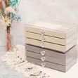 Multi-Layer Transparent Acrylic Jewelry Organizer - 3