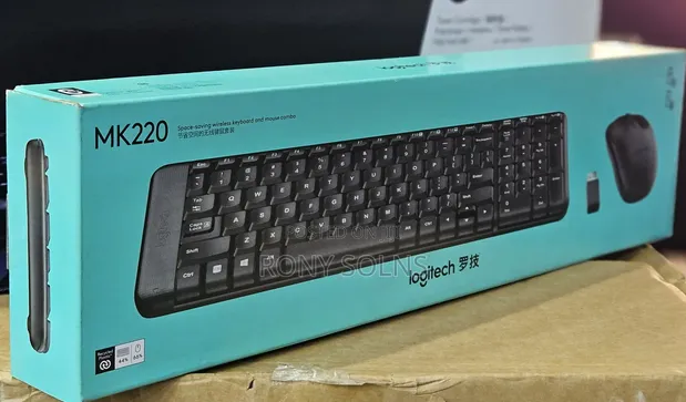 Logitech M220 Wireless Keyboard and Mouse Combo - 1
