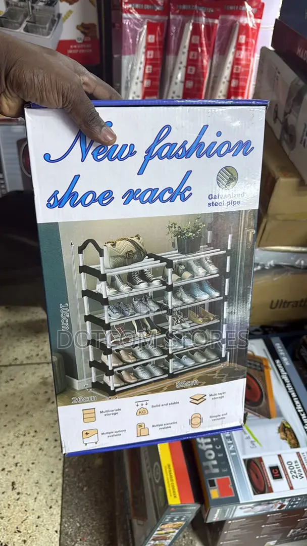 4-Layer Steel Shoe Rack - 1