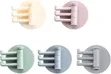 Self-Adhesive Rotatable Wall Hooks (5pcs) - 1