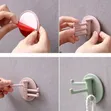 Self-Adhesive Rotatable Wall Hooks (5pcs) - 3