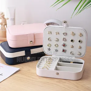 Leather Travel Jewellery Organizer