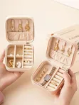 Portable Travel Mini Jewelry Box - 1