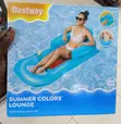 Bestway Summer Colors Lounge Pool Float (1.61m x 84cm) - 1