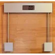 Digital Glass Bathroom Weighing Scale - Clear/Multicolor - 1