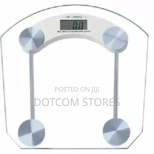Mechanical Bathroom Weighing Scale 180kg Transparent - 1