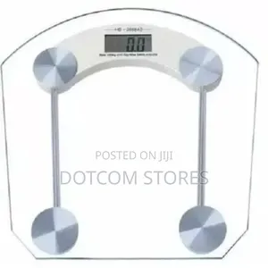 Mechanical Bathroom Weighing Scale 180kg Transparent