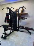 Comprehensive 3-Station Multi-Gym Machine - 2
