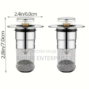Pop-Up Sink Drain Strainer (1pc)