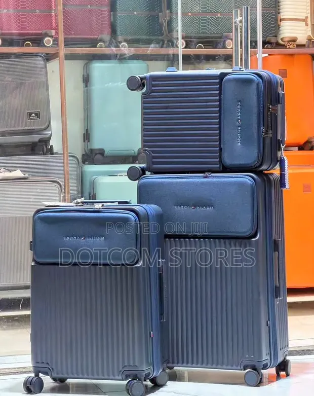 3pcs Tommy Hilfiger Pittsburg Hard Case Trolley Set - 1