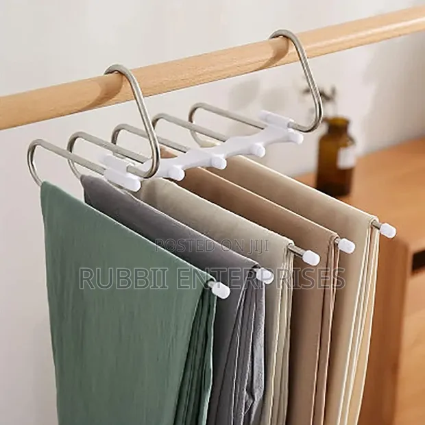 Stainless Steel "Magic" Trousers Rack - 1