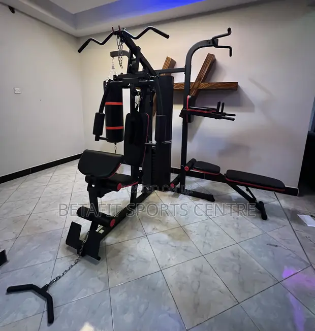Brand New 3-Station Multi-Gym Home Workout Machine - 1