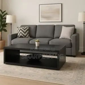 Modern Living Room Center Table with Storage Shelf