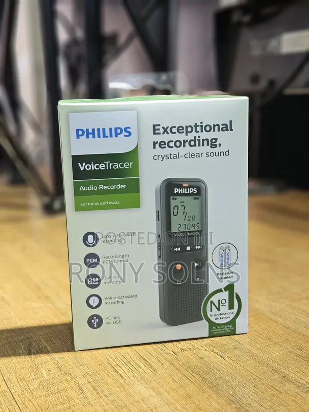 Philips Voice Tracer Digital Audio Recorder - 1