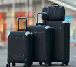 4-Piece Vintage-Inspired Luxury Travel Luggage Set - 1