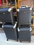 4-Piece Vintage-Inspired Luxury Travel Luggage Set - 2