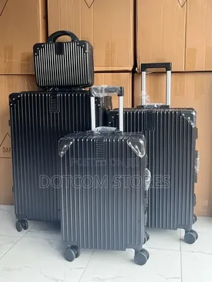 Set of 4 Aluminum Luggage Boxes
